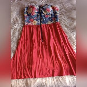rue 21 strapless dress